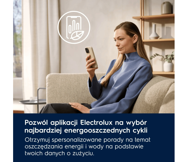 ZESTAW Electrolux Suszarka EW7D585UC+Pralka EW7F5482CP+Łącznik A1WYHSK2 - 1551490 - zdjęcie 8
